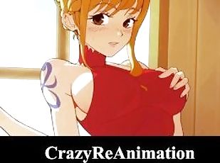 One Piece XXX Porn Parody - Nami & Luffy Fucking Animation (Hard Se...