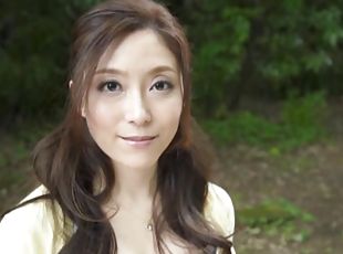 Cute Shiraki Yuuko sucks a long pecker like there is no tomorrow