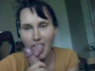 isteri, blowjob-seks-dengan-mengisap-penis, gambarvideo-porno-secara-eksplisit-dan-intens, pasangan, sudut-pandang, dad-girl, pacar-cowok, penis