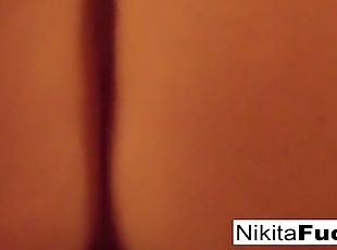 Pov footjob and tittyfucking with nikita