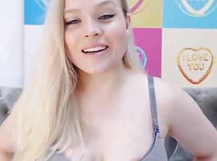 Beautiful Babe With Hot Tits Fucked Herself