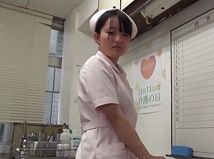 Cute nurse attacked by a nasty man for a hard fuck