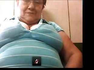 amateur, granny, maison, compilation, webcam