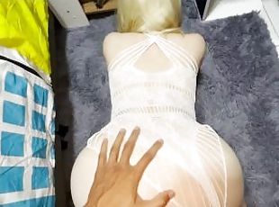 POV RUBIA SEXI GIME Y SACA LA VERGA DE SU AMANTES ANTES DE DE QUEDAR EMBARAZADA