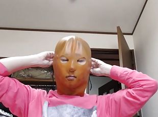 amatör, bdsm, fetisch, latex, bondage, maskiner-mask, gummi