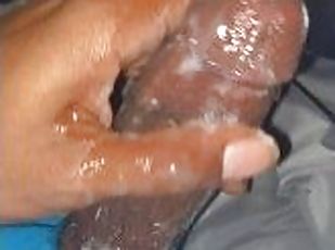 masturbare-masturbation, amatori, negresa, pula-imensa, negru, masturbare, solo, pula