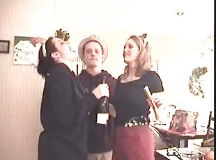 Amateur Drunk Sluts Fucked In A Hot FFM Threesome