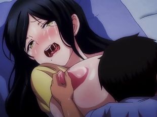 babe, orta-yaşlı-seksi-kadın, vajinadan-sızan-sperm, pornografik-içerikli-anime