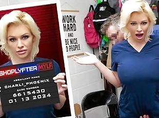 Blonde Nurse Gets Caught Shoplifting Medical Supplies - Shoplyfter ...