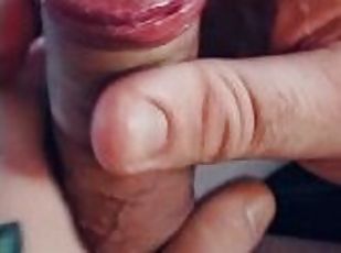Releasing  huge doses of cum from my soft Dick LOTS of cum