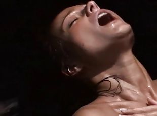 Wet orgasm girl reaches