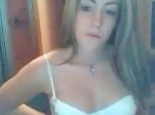 Naughty Teen Shows Her Amazing Body On A Webcam Video