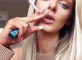 amaterski, lutke, plavuše, fetiš, sami, pušenje-smoking
