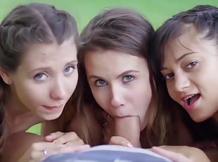 Shrima Malati, Stefanie Moon And Elle Rose In Incredible Sex Video Big Dick Exotic Only For You