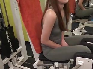Hunt4k. spontaneous pickup in the gym causes passionate sex