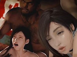 asiatisk, rumpe, orgie, pussy, hardcore, deepthroat, gangbang, ludder, skitten, fantasi