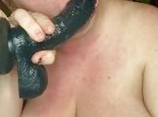 gros-nichons, masturbation, amateur, fellation, jouet, gode, solo