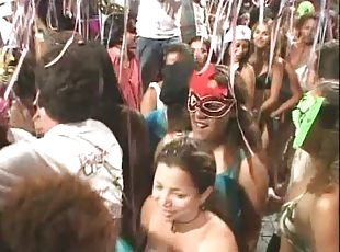 Tons Of Beautiful Sluts At This Cock-Bursting Interracial Sex Party