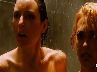 Lola Glaudini and Nadia Kretschmer Totally Naked In The Shower
