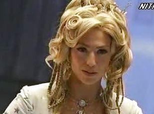 Claudia Black Is One Stunning Blonde