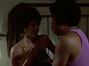 Naturally Busty Ebony Babe Pam Grier Shows Her Rack - 'Coffy' Scene