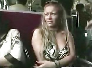 amatør, babes, milf, kamera, voyeur, buss