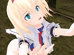 MMD R-18 Touhou Alice