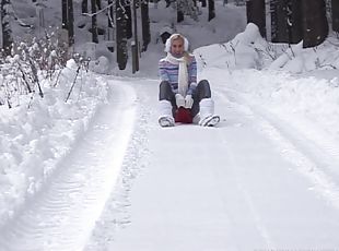 velike-joške, ekstremno, mastrubacija, zunaj, muca, amaterski, igrača, hlačke, blond, naravno