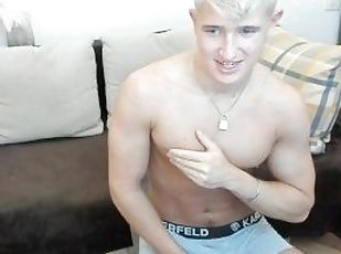 énorme, masturbation, monstre, amateur, énorme-bite, gay, européenne, blonde, euro, webcam