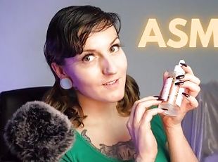 SFW ASMR Intense Glass Bottle Tapping - PASTEL ROSIE Twitch Streame...