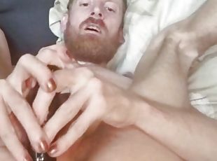 maigre, amateur, anal, jouet, gay, salope, européenne, euro, gode, solo