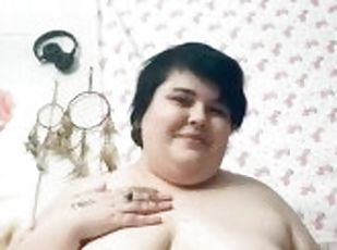 ビッグ売り言葉, マスターベーション, 乳首, アクメ, 素人, 玩具, bbwビッグ美しい女性, pov, 独奏