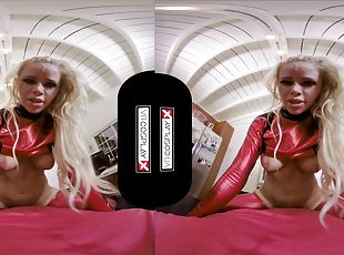 POV VR hardcore with cumshot Lady Deadpool A XXX Parody - busty blo...