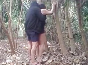 al-aire-libre, coño-pussy, gangbang, filipino, selva