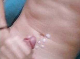 masturbation, amateur, ejaculation-sur-le-corps, énorme-bite, ados, branlette, compilation, secousses, webcam, solo