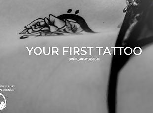 ASMR British Male - JOI for Women - Erotic Story - Your First Tattoo