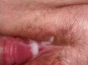 fusk, gravid, kone, amatør, cumshot, stor-pikk, milf, creampie, bbw, pov