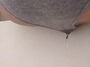 Peeing in My Panties on the Edge of the Tub - Trans Girl Desperatel...