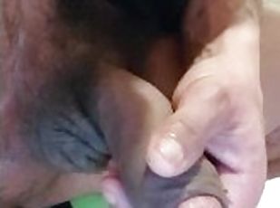 Gay amateur homemade Handjob anal orgasm and cum