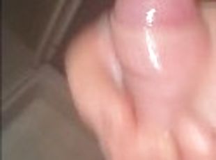 masturbation, amateur, ejaculation-sur-le-corps, énorme-bite, branlette, solo, bite