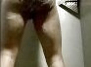 bañando, amateur, chorro-de-corrida, polla-enorme, gay, paja, corrida, ducha, a-solas, musculada