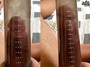 My erect penis was 12 cm before using the penis pump and after usin...