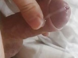 Close up horny cockring dick