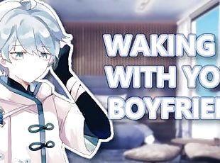 Waking Up With Your Boyfriend????(M4F)(ASMR)(Cute)(Sweet)(Tickling)...
