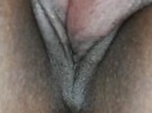 Close up pumped pussy masterbation