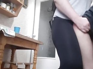 I fucked and spanked my neighbor so loudly that her girlfriend hear...