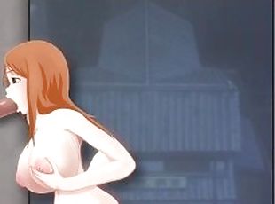 Bleach - Shinigami Brothel - Part 4 - Orihime Inoue Blowjob By HentaiSexScenes