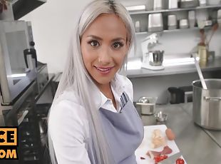 Pov - Fucking Anal Feitsh Chef Slut Veronica Leal In Her Tight Ass