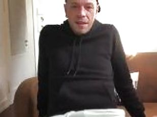 énorme, masturbation, amateur, ejaculation-sur-le-corps, énorme-bite, gay, branlette, secousses, ejaculation, horny