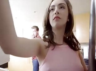 Lily gets pussy fillled with cum